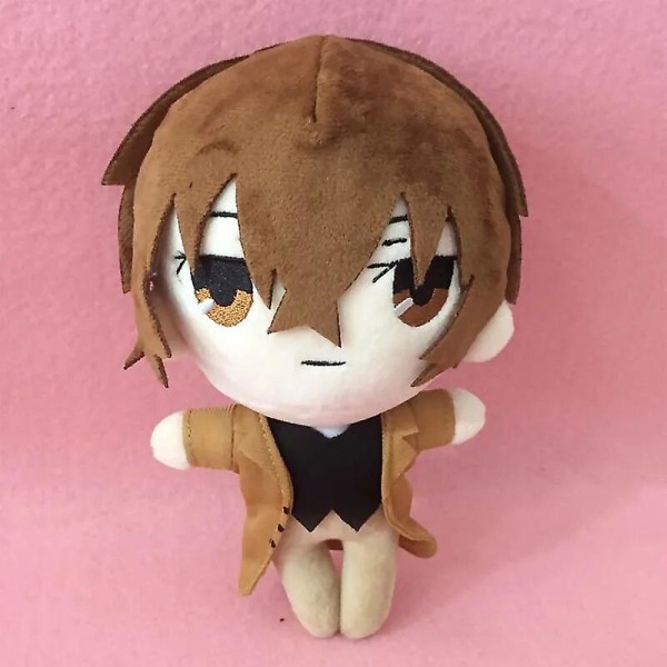 Anime Bungou Stray Dogs Pehmolelut Dazai Osamu Pehmolelu Chuuya Nakahara Täytetyt Nuket Pehmeä Figuuri Lapset Syntymäpäivä Joululahja [DB] Dazai Osamu Black
