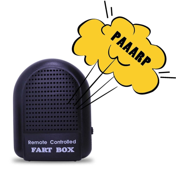 Fjernbetjent elektronisk pruttemaskine Fart Machine Box Farting Sound [DB]