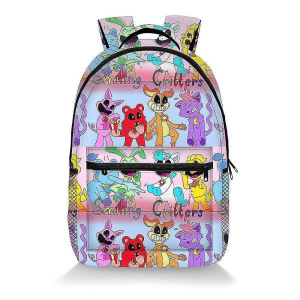 Poppy Playtime-kapittel 3 Smiling Critters Ryggsekk Student Ryggsekk {DB Product 11