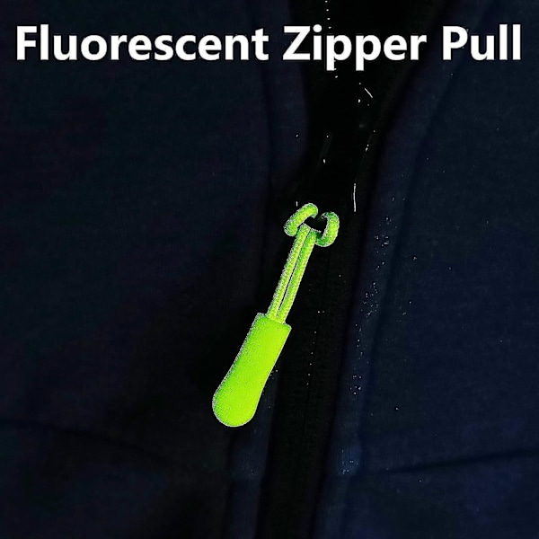 20 st dragkedjor - Dragkedjor ersättning, fluorescerande dragkedjor [db]