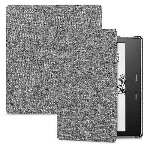 Skyddande fodral med automatisk väckning/sömn för Kindle Oasis (9:e/10:e generationen 2017/2019) [DB] Grey