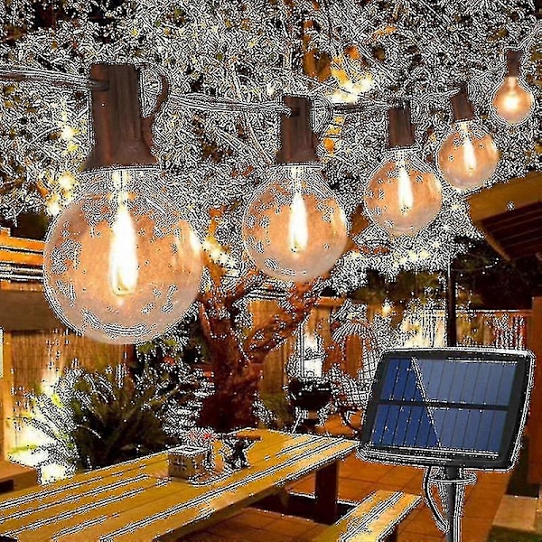 25 stk. Led G40 E14 Udskiftningspærer 0,6w 2700k Led Filament Lys - På Lager [DB]