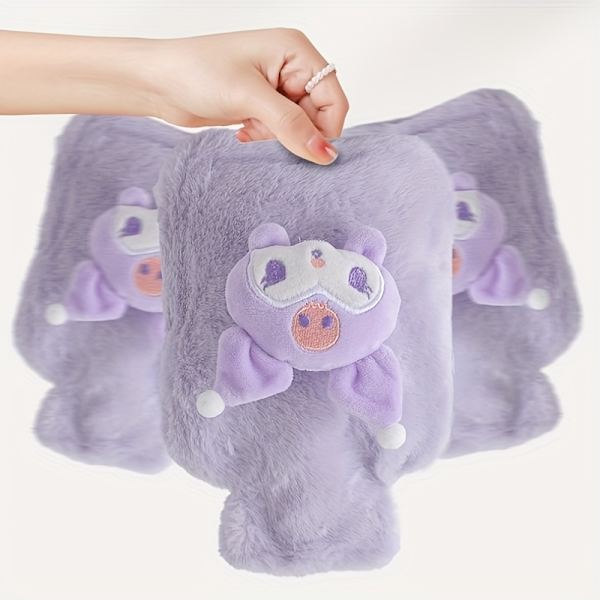 Sanrio Pluss Varmtvannsflaske - Kuromi, My Melody & Cinnamoroll Design | Stor, Tykk Håndvarmer for Koselig Komfort Melody