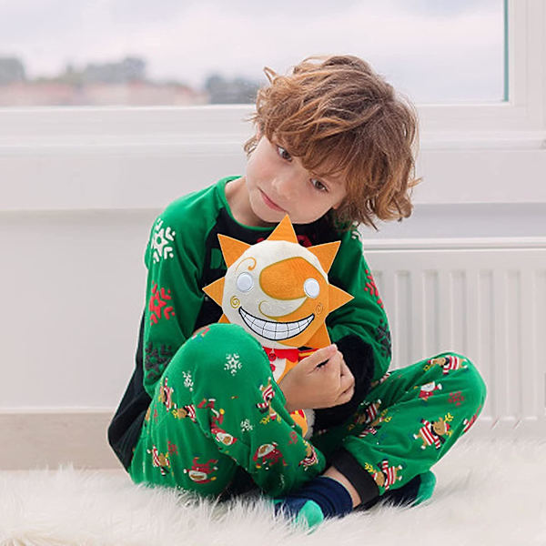 Fnaf Sundrop Moondrop Clown Figur Plysch Leksak Sol Måne Docka Fans Gåvor Heminredning [DB] A