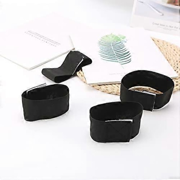 Elastiskt Armband Begravning Svart Sorgeband Armbindel för Mångsidig Användning DIY Restaurang Lag Sport Sjukhus Skola 30st/lot [DB] 30pcs
