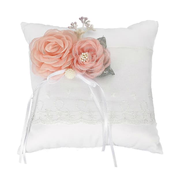 Vielsesring Lomme Blomsterdesign Bryllupsstil Kompakt Størrelse Stofmateriale 1 Stk[DB]