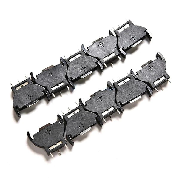 10-pack Plast CR2032 Batterihållare Myntcellshållare CR2032 Batterihållare [DB]