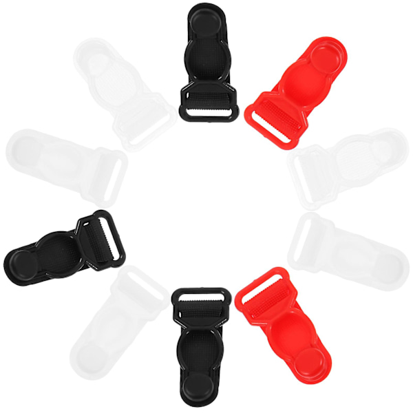 80 st Sockklämmor Strumpbandsspänne Sock Clip Justerbart Sock Spänne Strumpbandsspänne db Colorful 3.20X1.50X0.40CM