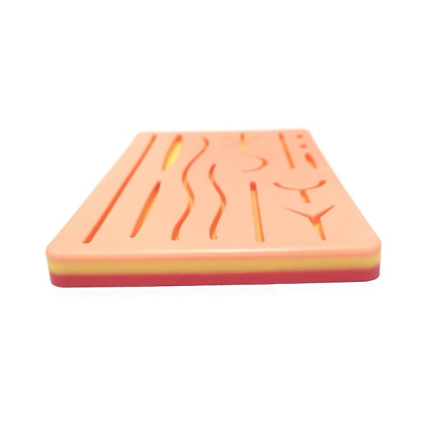 Ihoompeleet malli Y Traumaattinen ompeluharjoitustyyny Haava silikoniompeleet Uudelleenkäytettävä silikonisuppi