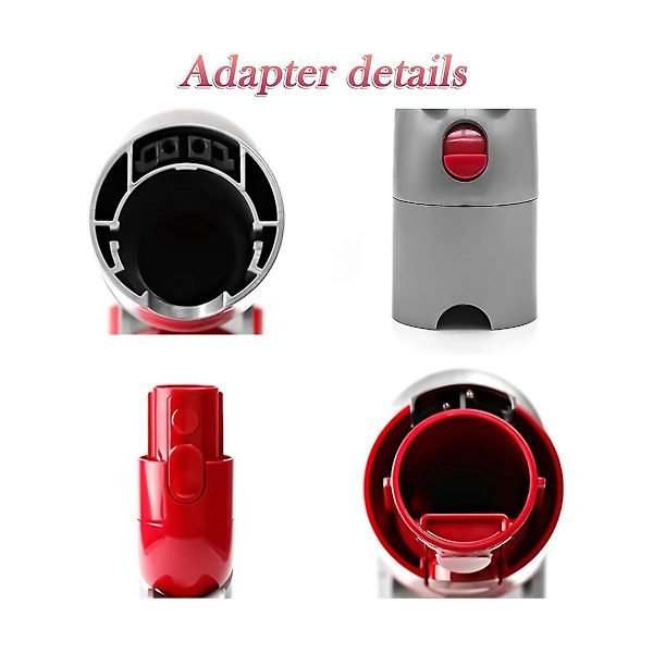 Adapter for V7 V10 V11 V15 Hurtigutløsing Lavrekke Adapter 970790-01 Støvsuger Tilbehør Rengjøringsverktøy