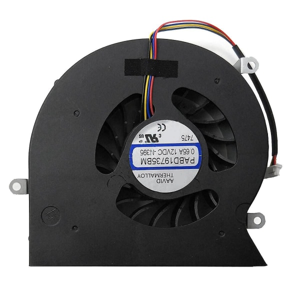 Laptop Cpu Kylfläkt För Gt62vr 6rd Gt62vr 6re Gt62vr 7re Dominator Pro 16l1 16l2 Cpu Fläkt