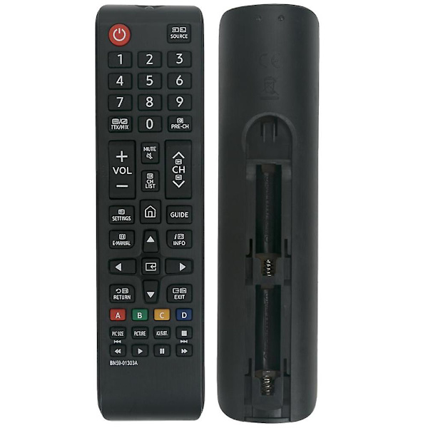 BN59-01303A erstatningsfjernkontroll for UHD TV UE43NU7170 UE40NU7199 UE50NU7095 {DB} black