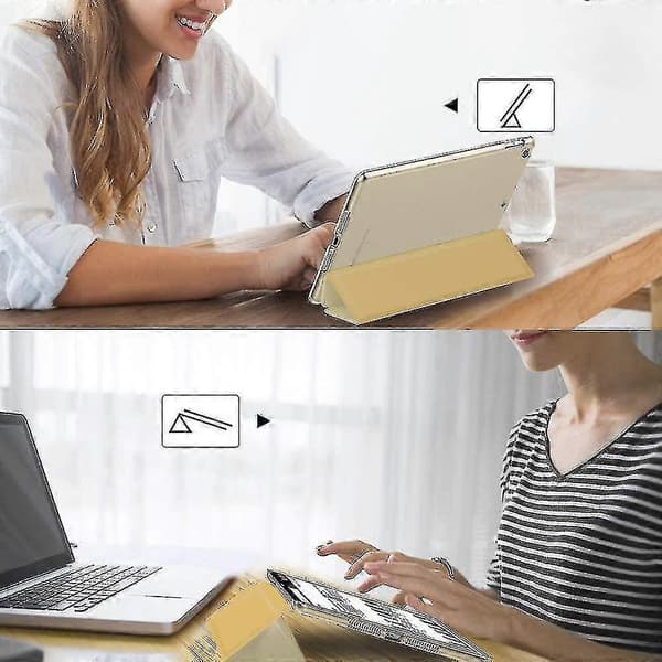 Fodral Passar Ipad 8:e Gen 2020/7:e Generationen 2019, Ipad 10.2 [DB] Champagne Gold