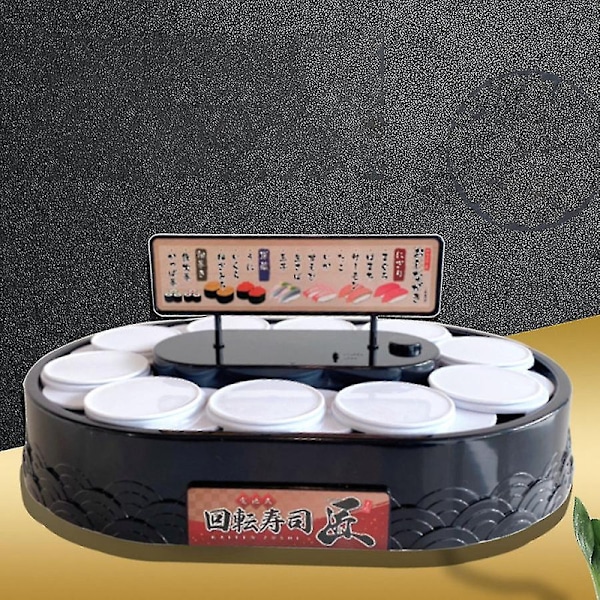 Roterende Sushi-maskine, Automatisk Roterende Sushi, Hjemme Sushi Display Bord Sving Bakke db