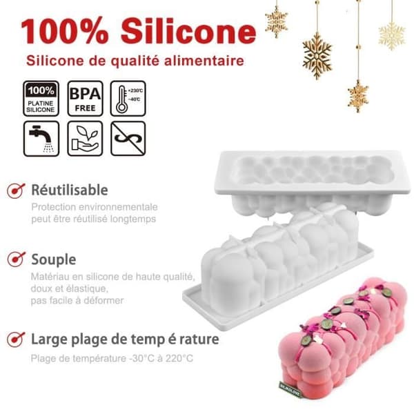 JSC2297 29 Modeller Silikone Bageform Silikone Kageform Bageværktøj[DB] Pink