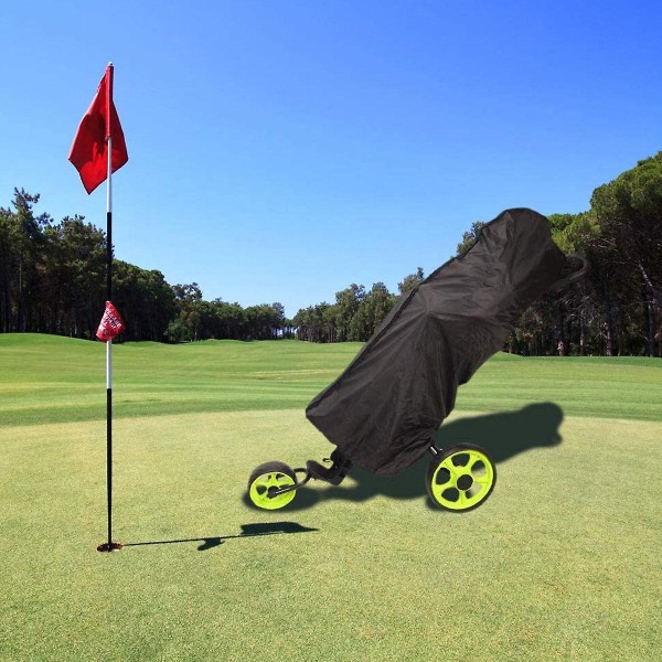 Cover golflaukulle Vedenpitävä sateen työntökärry Mailalaukut Sadetakki golfulkokentille