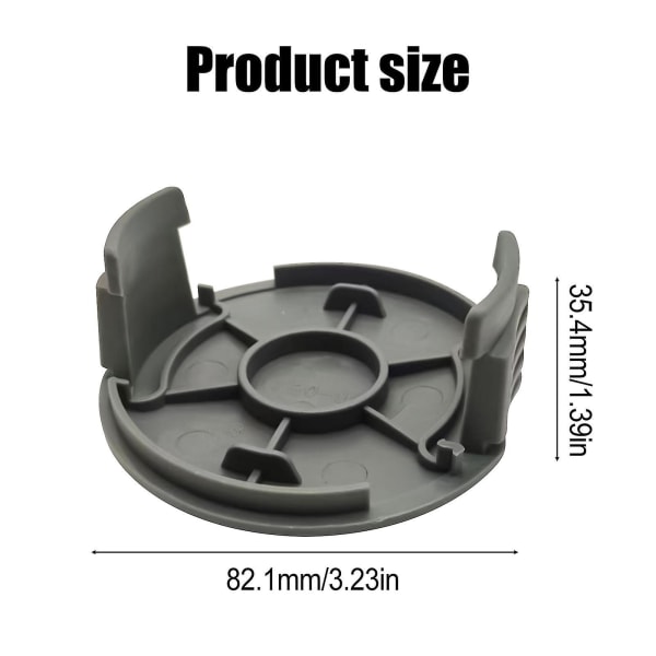 4 stk. F016f05320 reservedele til spoleskjold, Bosch F016f05320 trimmer spoleskjold til Bosch Easygrasscut 23, 26, 18, 18-230, 18-260, 18-26  [dB}