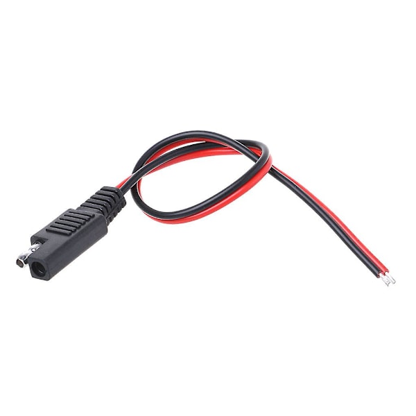 Sae Diy Kabel 18awg För Dc Ström Bilkontakt Förlängningskabel [DB]
