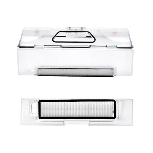 Støvbeholdertilbehør til støvsugerrobot D9 / L10 Plus - Støvbeholder - Avfallsbeholder [DB] transparent white