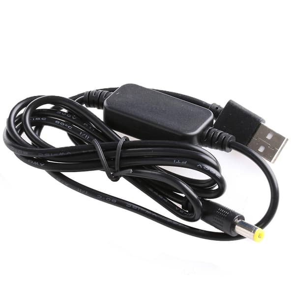 Dc-dc-konverterkabel Usb 5v til 9v/12v til Dc-stik 5,5mmx2,1mm Step-up Power Mod [DB]
