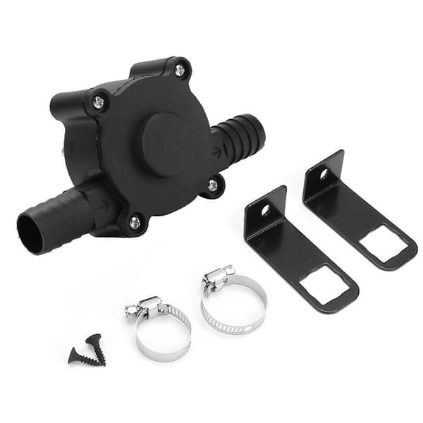 Elektrisk handborrmaskin driven vattenpump Mini självsugande pump för trädgård hem [DB]