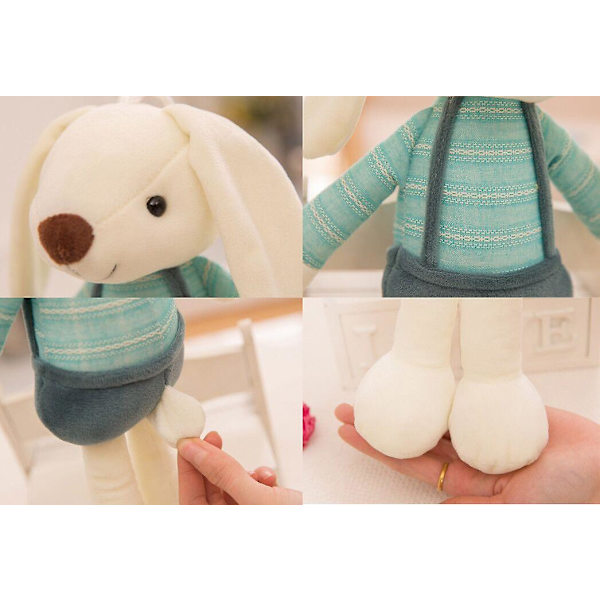 Gosedjur Kanin, Kanin Dockor, Barnleksaker [DB] blue 40cm