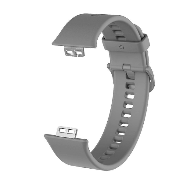 Myk Silikon Klokkereim for Huawei Watch Fit - Grønn [DB] Multicolor Grey