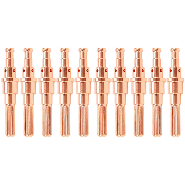 10 stk 9-8215 Elektrode Termisk Dynamikk Sl60/100 Plasma Skjærebrenner [db] copper color