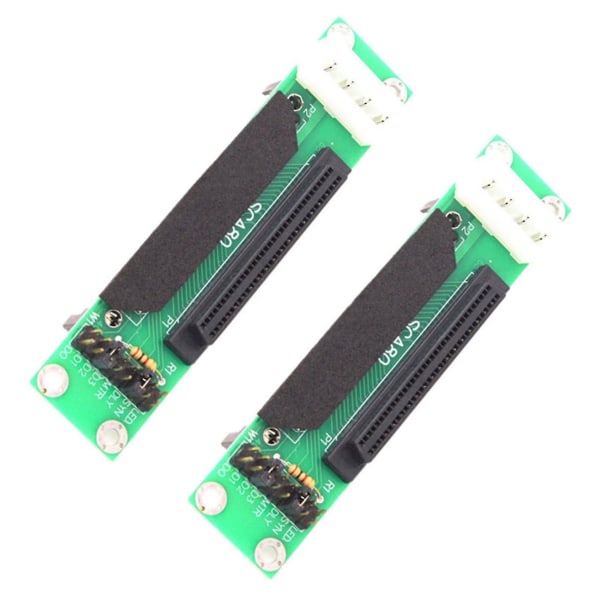 2x Scsi Sca 80pin til 68pin hun Ultra Scsi Ii/iii Lvd-se Adapter Scsi 80-68 kort