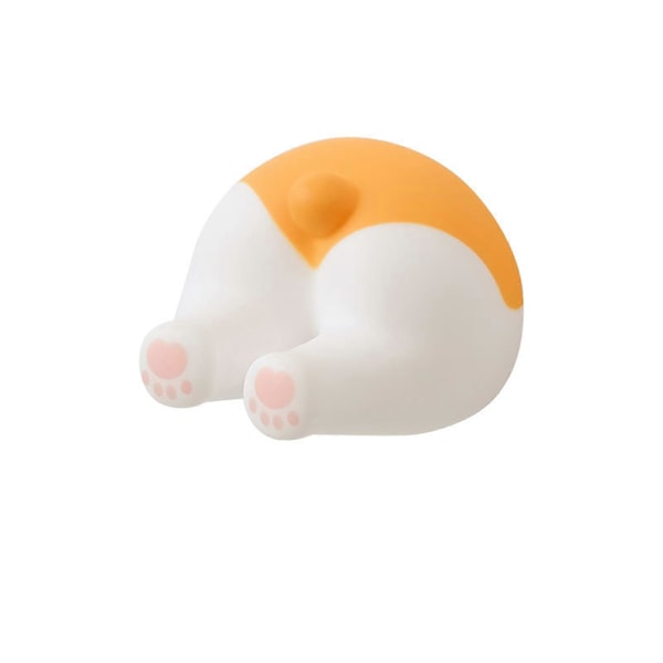 Söta Djur Självhäftande Krokar Söt Tecknad Djursvans Krok Sugkopp Krok Perfekt Kök Badrum [DB] Corgi Tail