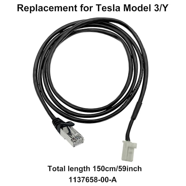Diagnostisk Serviceakabel Diagnostisk Servicesystem Diagnostisk Værktøj Udskiftning til Tesla Model 3/Y Metalforbindelseskabel Længde 150cm/59inch 113 DB