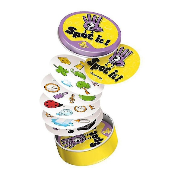 Tegneserie Spot It Matchende Kort Spil Logisk Ræsonnement Øvelse Brætspil Gave Til Børnedag {db} Demon Slayer