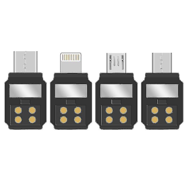 Älypuhelimen sovitin DJI Pocket 2 Osmo Pocket iOS Lightning Micro USB-C Android Positive Standard Reverse Data Gimbal Osien {db} Black
