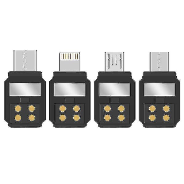 Smarttelefonadapter for DJI Pocket 2 Osmo Pocket iOS Lightning Micro USB-C Android Positiv Standard Omvendt Data Gimbaldeler {db} Black