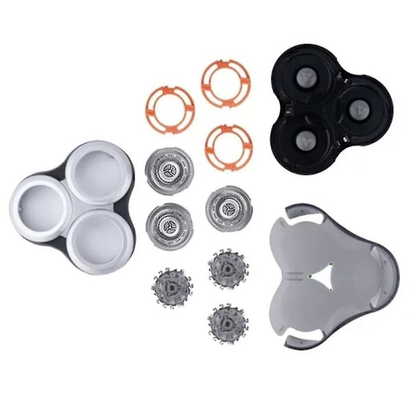SH90 Udskiftningshoveder kompatible med Shavers Series 9000 S9911 S9731 S9711 S9511 S9111 S9031 S9988 Blade-C13 [DB] As Shown