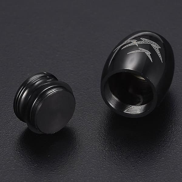 Mini Urne til Aske Kremering Mindesmærke Beholder Glas Rustfrit [Db] black