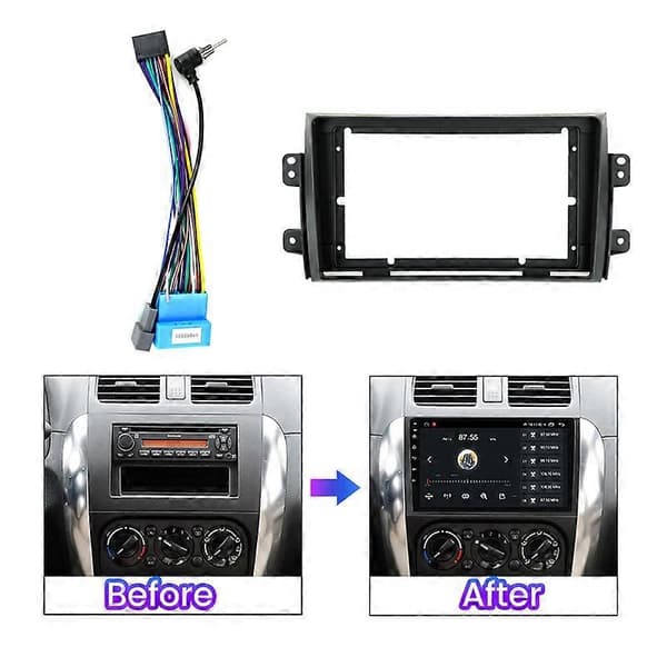 Suzuki SX4 1 2006-2014 Bilradio Instrumentbræt Panelramme Strømkabel CANBUS [db] Frame Cable