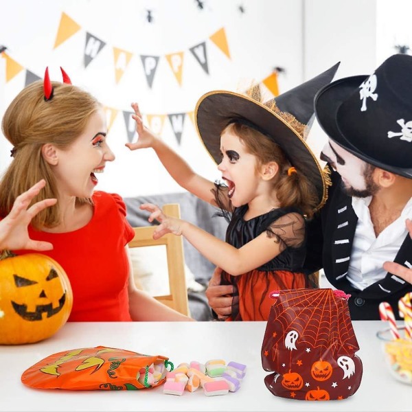36 Halloween-snøre-snøreposer - sliksække til uhyggelige festfavoritter