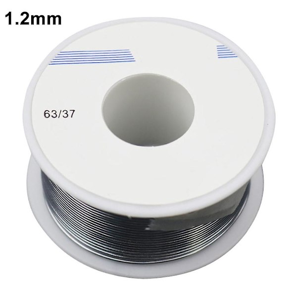 100g 0,6/0,8/1,0/1,2/1,8mm 63/37 Kolofoniumkärna Lödtenn Tenn Tråd Rulle  [dB} 1.2mm