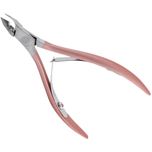 Nail Pincet Cutter Nipper Clipper Remover Manicure Art Grooming Tool Beauty Negletang Pink