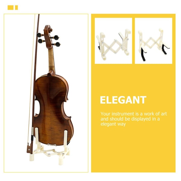 Ammattimainen viulu taitettava jalusta taitettava näyttö musiikki-instrumentti viulu lattiapidike
