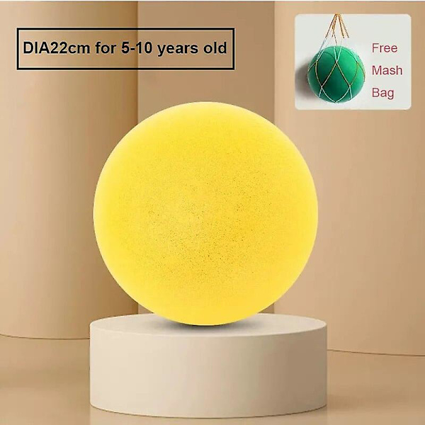 24 cm storlek 7 tyst basketboll studsar hög tyst boll basketboll sport spel barn födelsedag julklapp Db yellow 22cm