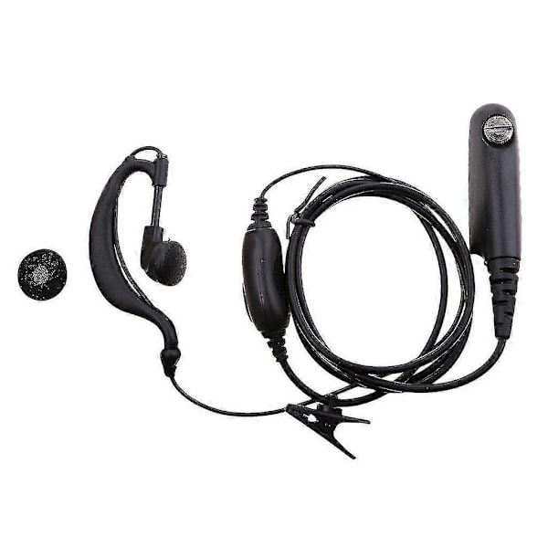 Korvakaiutin Mikrofonilla Motorola GP328 GP338 GP340 Walkie Talkie [Db]