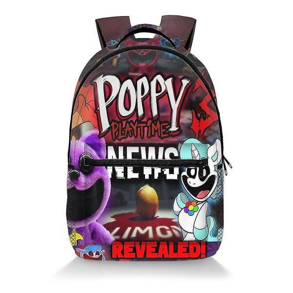 Poppy Playtime-kapittel 3 Smiling Critters Ryggsekk Student Ryggsekk {DB Product 7