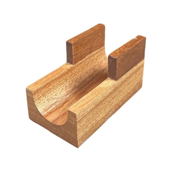 Træ Sushi Holder, Sushi Serveringsplade, Serveringsfad Stativ, Taco Stativ Bakke til Samlinger Restaurant [DB] Wood Single Grid