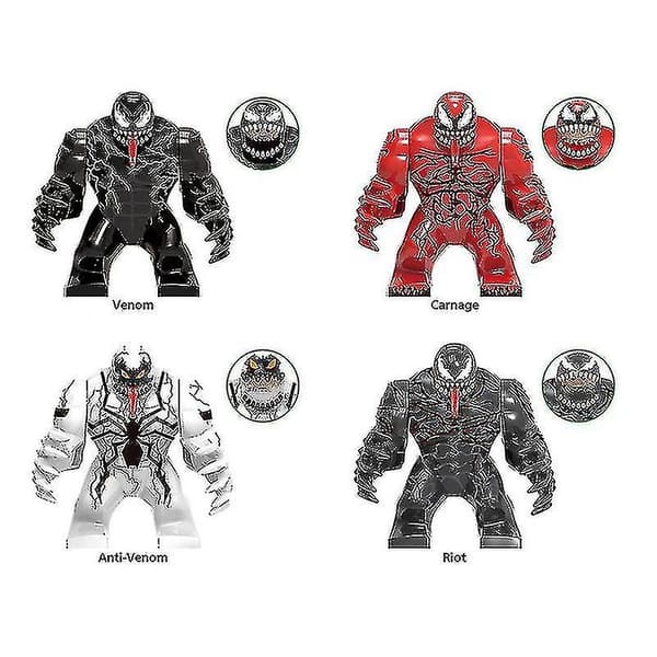 4 stk Venom Riot Montering Leker Barn Montering LekerDB
