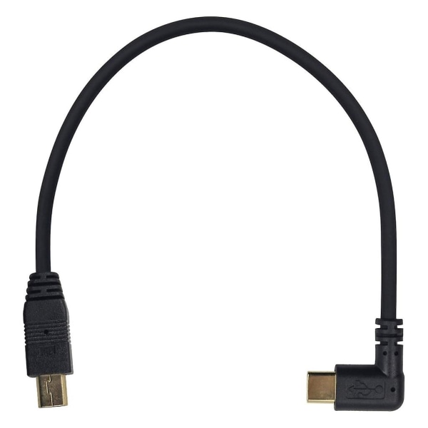 Mini USB til Type C-kabel Stabil dataoverføring Rask Otg-funksjonalitet for kameraer og telefoner Pålitelig