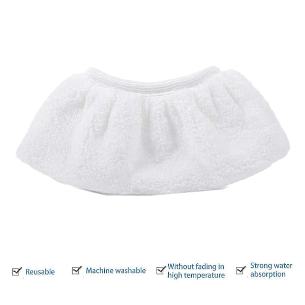 8-pack Mikrofiberduk Skydd Set För Kärcher Ångtvätt Easyfix Sc2 Sc3 Sc4 Sc5 Handmunstycke Tillbehör db