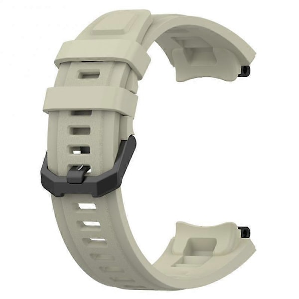 Silikonarmband för AMAZFIT T-Rex 2 Officiellt Ersättningsarmband med Verktyg för Huami Amazfit T-Rex2 Officiellt Ersättningsarmband [DB] Gray2324