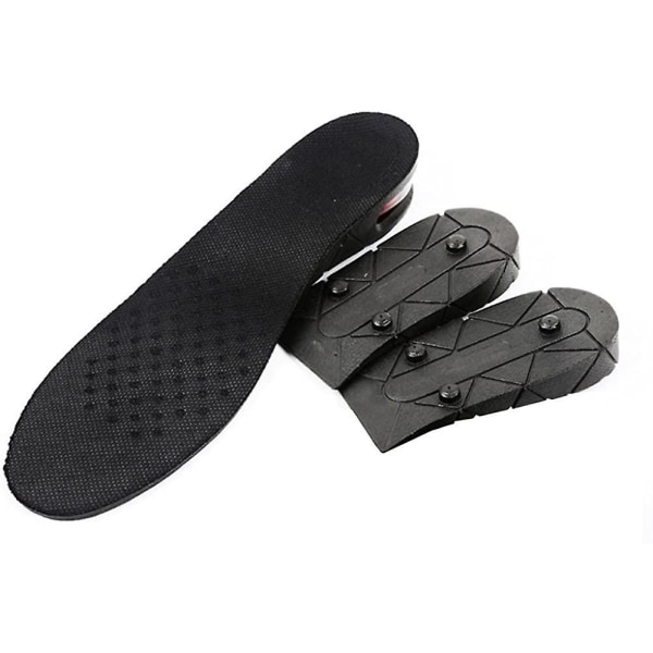 3-layer shoe insoles, air-cushioned heels, insoles for women and men, height difference [DB]